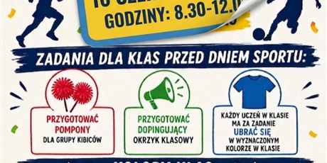 Dzień sportu w SP82 - ważna zmiana!