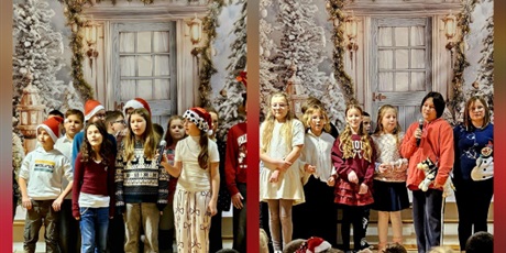 Powiększ grafikę: Kolaż zdjęć z koncertu świątecznego.