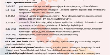 Powiększ grafikę: Zaproszenie na konferencję - info w treści artykułu.
