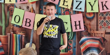 Powiększ grafikę: Uczestnik konkursu.