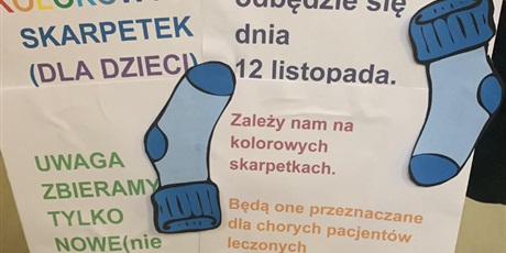 Powiększ grafikę: Plakat informujący o zbiórce.