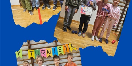 Powiększ grafikę: Kolaż zdjęć - uczestnicy zawodów Boccia