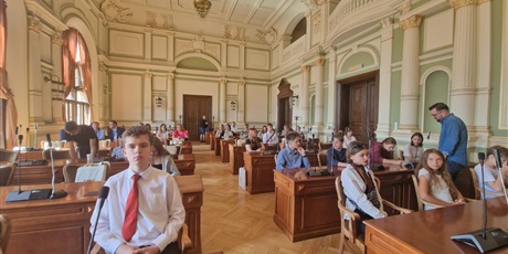 Powiększ grafikę: XXII sesja Dziecięcej Rady Miasta Gdańska
