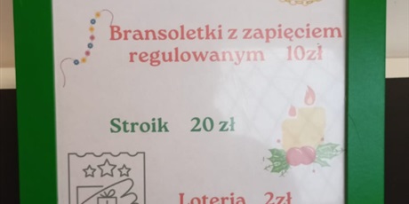 Powiększ grafikę: Plakat na kiermasz.